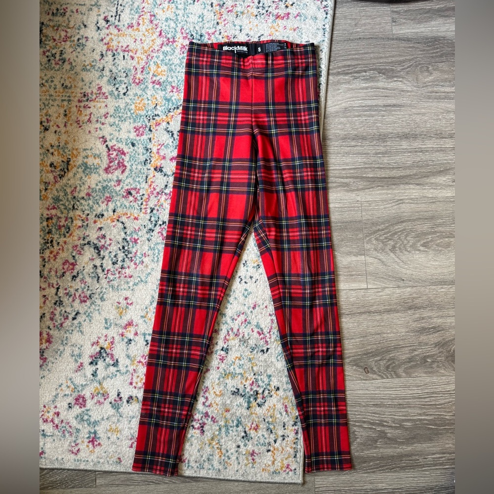 Blackmilk Red Tartan Toasties - LIMITED